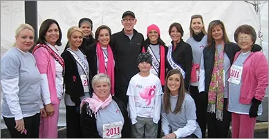 The Smile Arkansas team at the Race for the Cure.